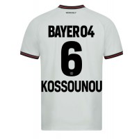 Bayer Leverkusen Odilon Kossounou #6 Bortatröja 2023-24 Kortärmad